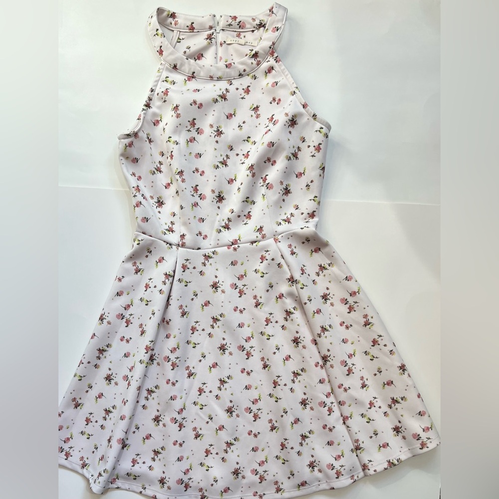 Copper Key Floral Kids Dress